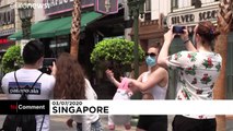 Coronavirus : des attractions touristiques rouvrent à Singapour