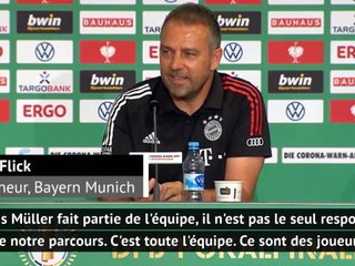Finale - Flick : "Müller fait partie d'un collectif"