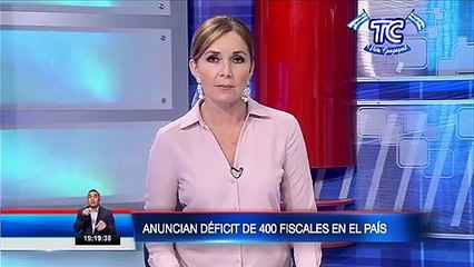 Anuncian déficit de 400 fiscales en el país