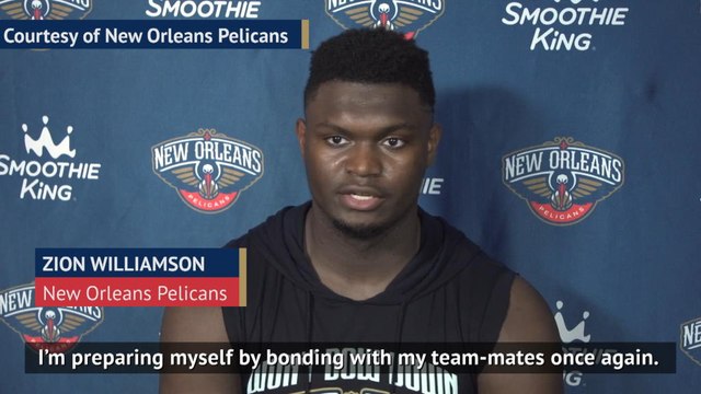 New Orleans Pelicans' Williamson 'in good shape' for NBA restart