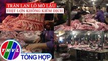 Thâm nhập khu chợ mua bán tràn lan thịt heo không kiểm dịch tại Hà Nội