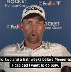 Coronavirus scare wouldn't keep Simpson away from the PGA Tour