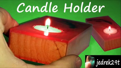 DIY !!! Candle Holder Resin