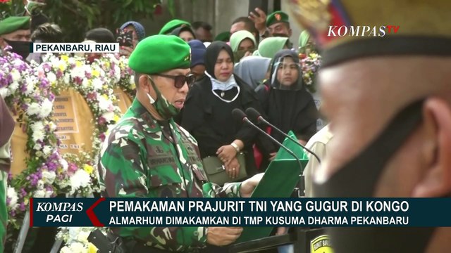 Lepas Jenazah Rama Wahyudi, Prajurit TNI yang Gugur di Kongo