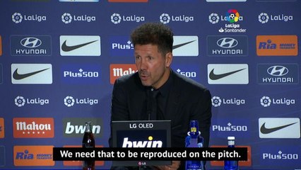 Download Video: Simeone backs Joao Felix to find his best Atletico form