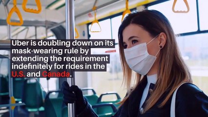Uber Extends Its Face-Covering Requirement Indefinitely