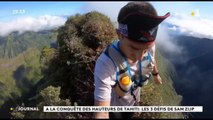 Il va enchaîner l’ascension des quatre plus hauts sommets de Tahiti