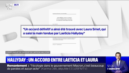 Скачать видео: Héritage de Johnny: Laeticia Hallyday et Laura Smet s'accordent