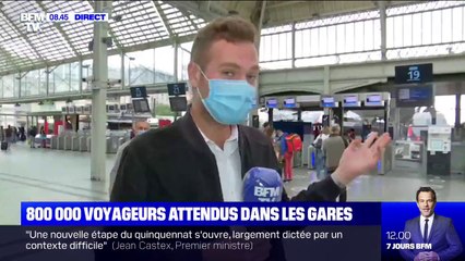 Départs en vacances: 800.000 personnes attendus dans les gares ce week-end