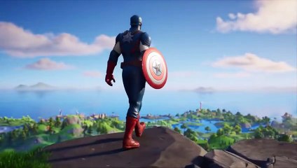 Captain America Arrives - Fortnite