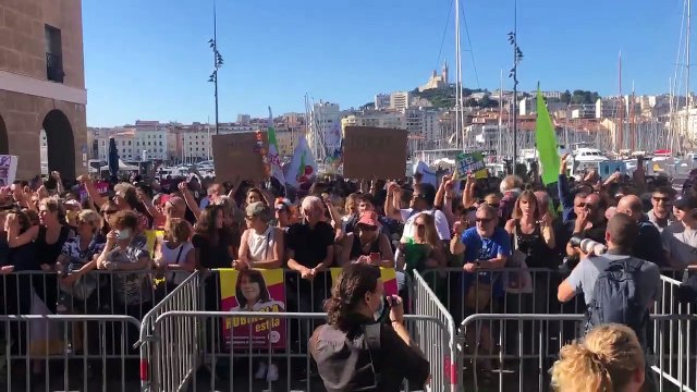On veut les clés : les partisans du Printemps Marseillais manifestent