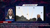 Mt. Rushmore fireworks: Trump uses Mount Rushmore address to ... - 1BreakingNews.com