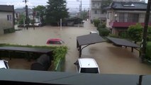 Alluvione nel sud del Giappone