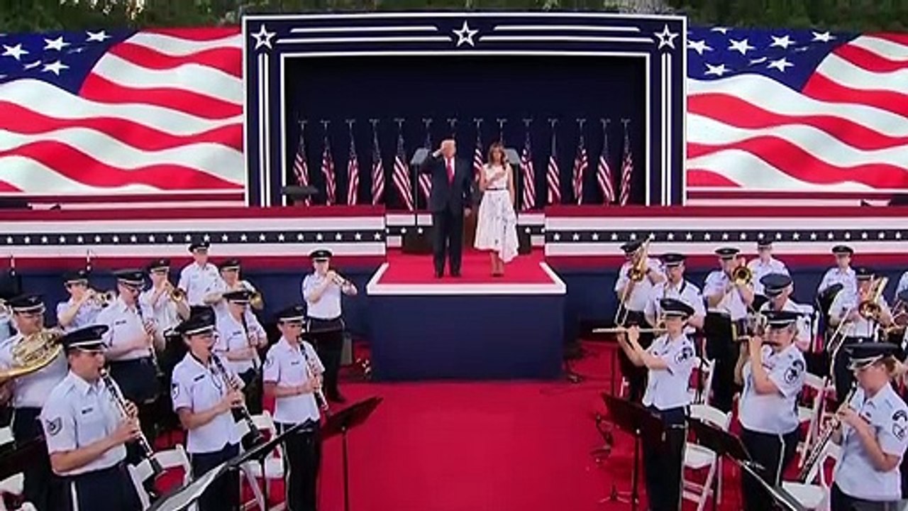 Trump beschwört zum Unabhängigkeitstag Überlegenheit der USA