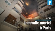 Un incendie à Paris fait un mort et deux blessés graves