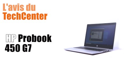En direct du TechCenter le nouveau HP Probook 450 G7