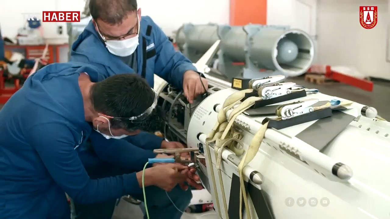 Atmaca'nın nefes kesen yeni test görüntüleri