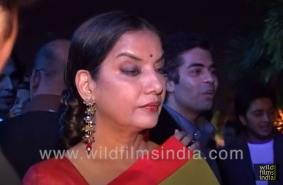 Shabana Azmi: Queen of Parallel Cinema at Zee Bollywood party
