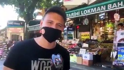 Sokak röportajı sırasında geçim mücadelesini anlatan genç: Şu an burada isim veririm ama Silivri soğuktur