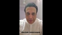 Govinda on Saroj khan death . Very angry reaction .