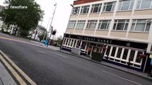 Wetherspoons pub in Woolwich, southeast London, attracts TWO pub-goers for 8am opening time on Super Saturday