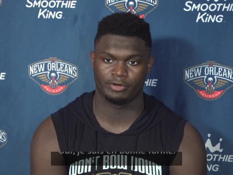 New Orleans Pelicans - Williamson : Je suis en bonne forme