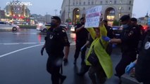 Wütende Proteste vor Urteil gegen Journalistin in Russland