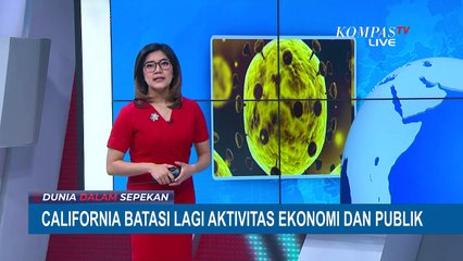 Kasus Corona Naik Hingga 45 Persen, California Kembali Batasi Kegiatan Publik
