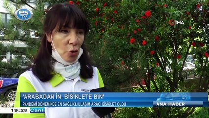 Pandemi döneminde en sağlıklı ulaşım aracı bisiklet oldu