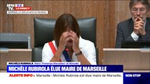 Michèle Rubirola, maire de Marseille: 