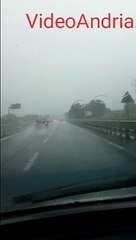 Acquazzone sulla Barletta - Andria - 4 luglio 2020