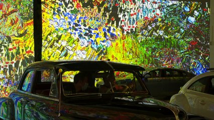 معرض انغماسي لفان غوخ في كندا على طريقة الـ"درايف إن"