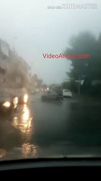 Temporale ad Andria: acqua dai tombini ed allagamenti - 4 luglio 2020