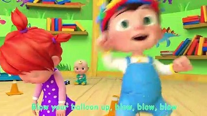 Toy Balloon Car Race | CoComelon Nursery Rhymes & Kids Songs