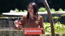 Arrimadas exige a Iglesias que «dé la cara» por el ‘caso Dina’ en lugar de dar «lecciones de feminismo»