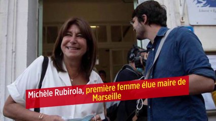 Michèle Rubirola, première femme élue maire de Marseille