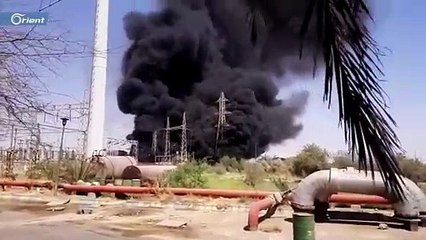 انفجار هائل في محطة لتوليد الطاقة بإيران