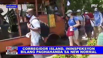 Corregidor island, ininspeksyon bilang paghahanda sa new normal