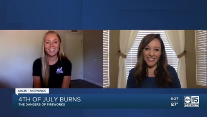 Hospitals see increase of burn injuries on 4th of July