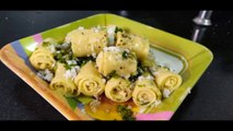 Surali Vadi Indian Recipe |पारंपरिक सुरळीची वडी |   Khandvi Recipe by Aaji's Kitchen| सुरळी वडी| How to Make Surali Vadi