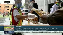 México: donan comida a los más vulnerables durante la pandemia