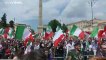 A homofóbia elleni törvénytervezet ellen tüntetett a jobboldal Rómában