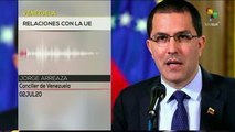 Venezuela y UE ratifican relaciones diplomáticas y de diálogo