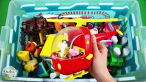 Characters, vehicles and colors: Cars 3, Ben and Holly, Peppa Pig, Paw Patrol. Learn videos for children