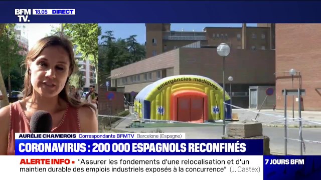 Coronavirus: 200.000 Espagnols reconfinés