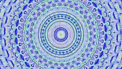 Funky Trippy Animated Mandala  (epilepsy warning)