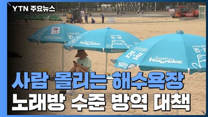 사람 몰리는 해수욕장·해변 공원, 노래방 수준 방역 대책 / YTN