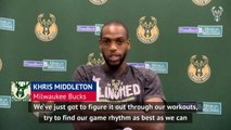 Middleton hopes Bucks can hit the ground running in Orlando