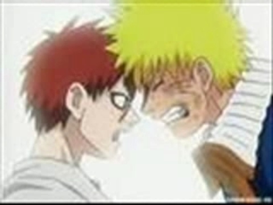 Gaara et Naruto