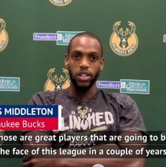 Télécharger la video: Middleton relishing Doncic, Zion and Morant going head-to-head